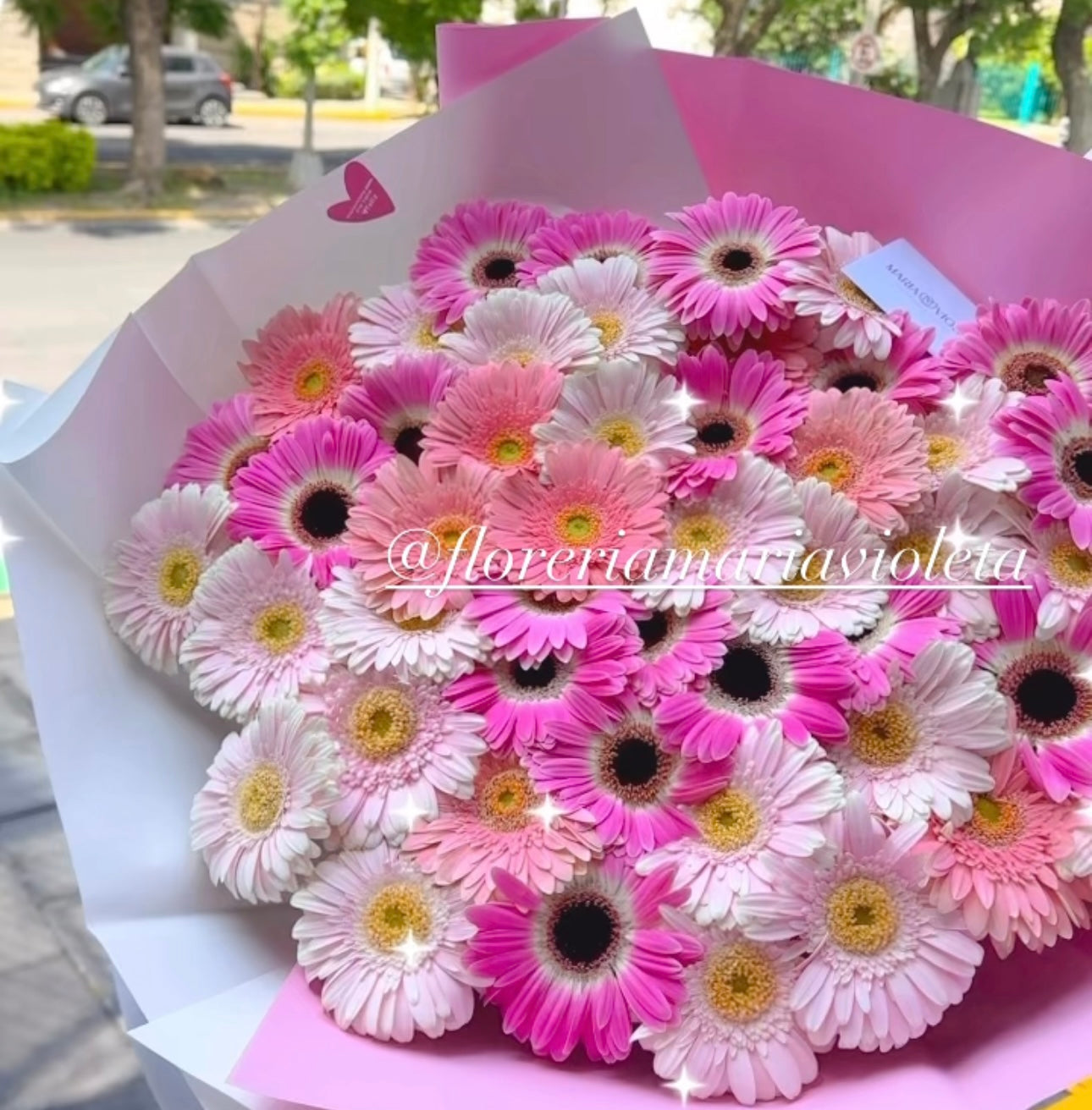 Bouquet 50 Gerberas